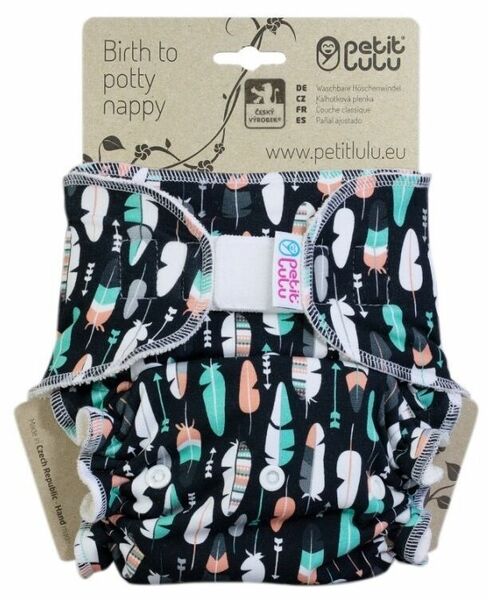 Petit Lulu Maxi noční plena suchý zip - Pírka a šípy porovnat ceny