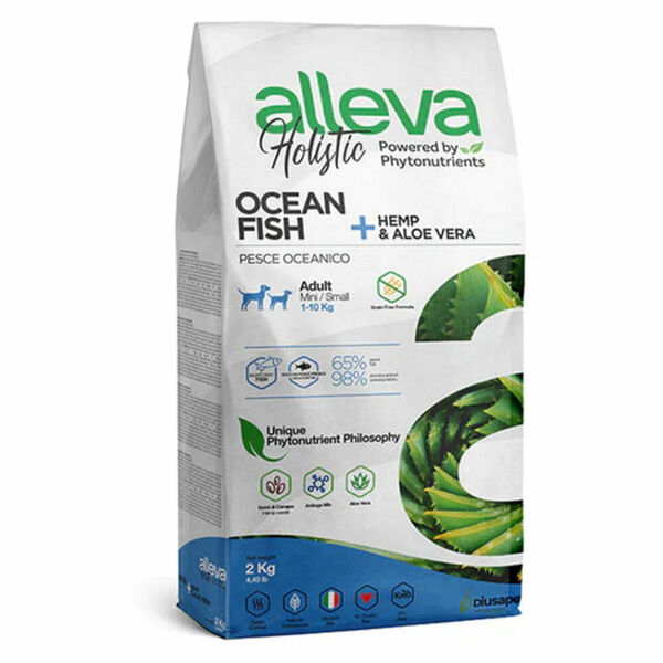 ALLEVA Holistic Adult Mini Ocean Fish granule pro psy 2 kg porovnat ceny