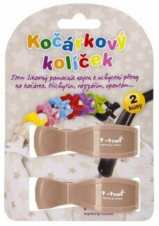 T-tomi  Kočárkový kolíček, beige / béžová porovnat ceny