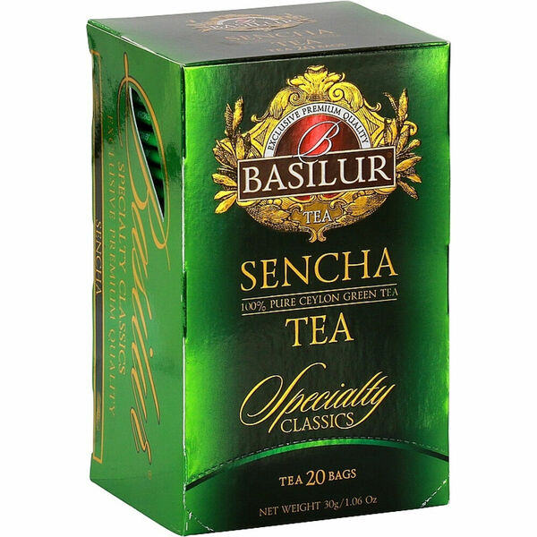 BASILUR Specialty Sencha zelený čaj 20 sáčků porovnat ceny