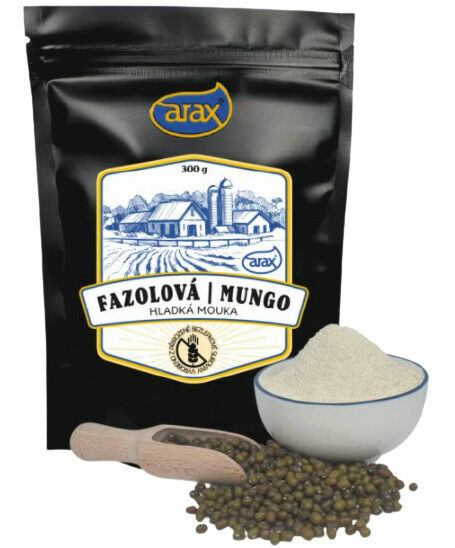 Arax Mouka fazolová hladká nat. (mungo) 300g porovnat ceny