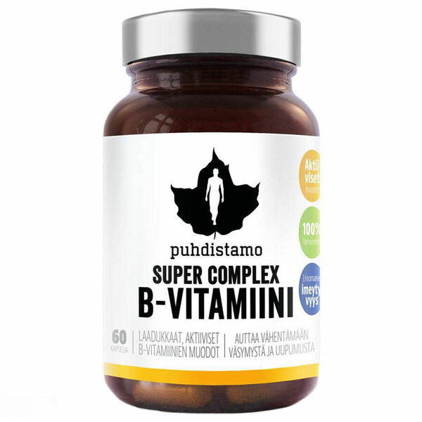 Puhdistamo Super Vitamin B-Complex 60 kapslí porovnat ceny