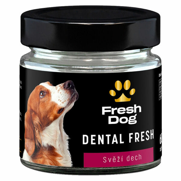 FRESH DOG Dental Fresh Tablety pro psy na svěží dech 60 tbl porovnat ceny