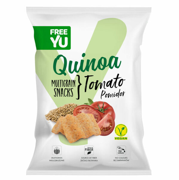 FREEYOU Quinoa multigrain snack rajčatové chipsy 70 g porovnat ceny