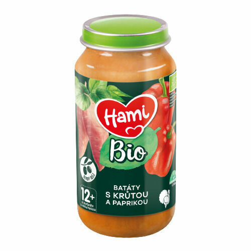 Hami BIO masozeleninový příkrm Batáty s krůtou a paprikou 250 g porovnat ceny