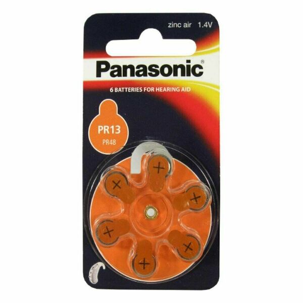 Baterie do naslouchadel PR - 13L(48)/6LB Panasonic porovnat ceny