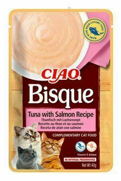 Churu Cat Ciao Bisque Tuna With Salmon Recipe 40g porovnat ceny
