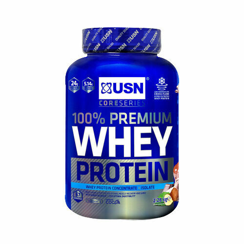 USN 100% Whey Protein Premium čokoláda 2280g porovnat ceny