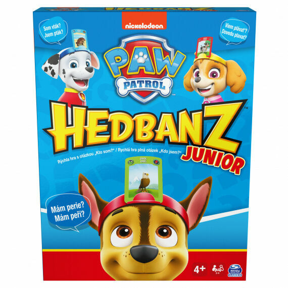Spin Master SMG Hedbanz Paw Patrol junior společenská hra hádanek CZ/SK porovnat ceny