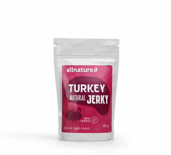 ALLNATURE Turkey natural jerky 25 g porovnat ceny