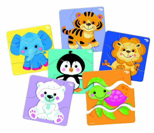 Kids Do ZigZag Puzzle, zvířata 18 ks porovnat ceny
