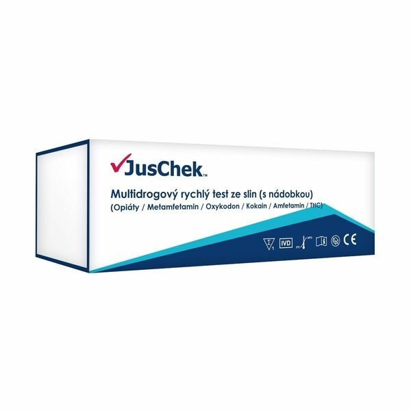 Alltest JusChek Multidrogový test ze slin 1 ks porovnat ceny