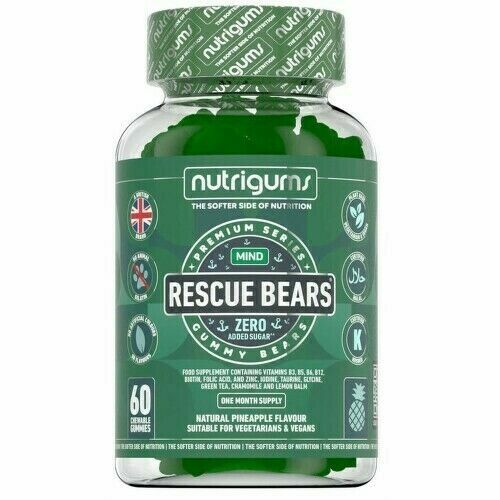 Nutrigums Rescue Bears gummies 60ks porovnat ceny