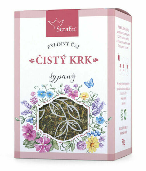 Serafin Čistý krk - bylinný čaj sypaný 50g porovnat ceny