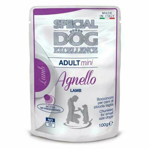 Monge SPECIAL DOG EXCELLENCE MINI ADULT jehně 100g kapsička porovnat ceny