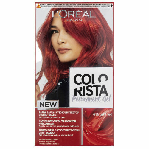 L'Oréal Paris Colorista Permanent Gel Permanentní barva Brightred porovnat ceny