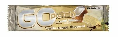 BiotechUSA Go Protein Bar Vanilka-Kokos 24x40g porovnat ceny