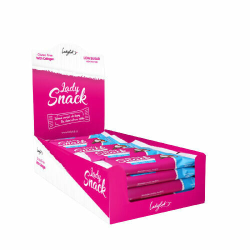 Lady Snack Proteinová tyčinka Karton Kokos 24ks porovnat ceny