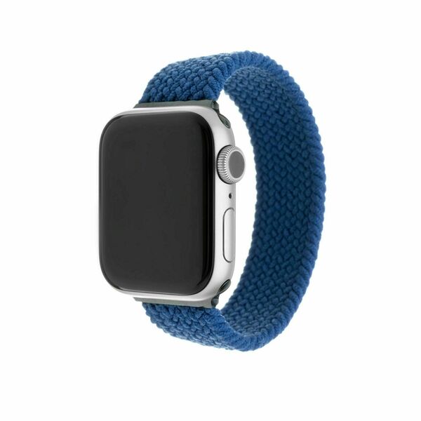 FIXED Elastický nylonový řemínek Nylon Strap pro Apple Watch 42/44/45mm modrý velikost XS porovnat ceny