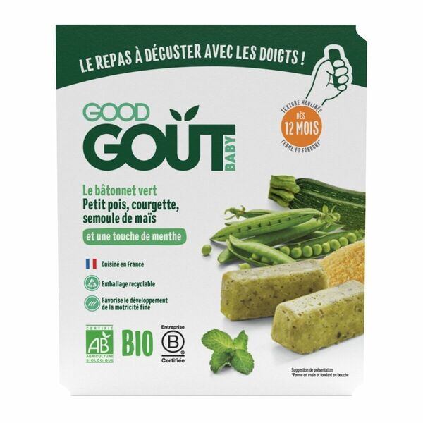 Good Gout BIO Tyčinky z hrášku a cukety 120 g porovnat ceny