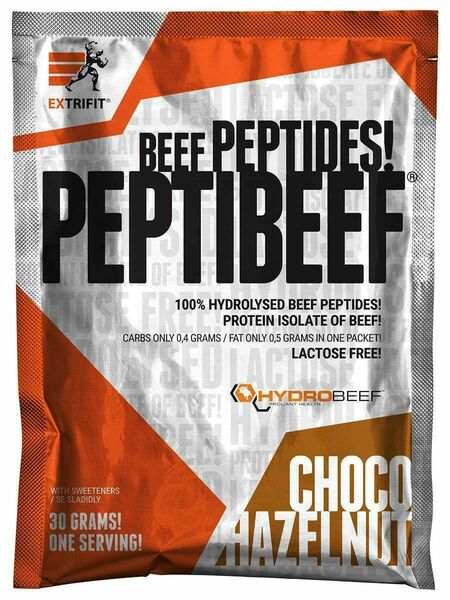 Extrifit Peptibeef Čokoláda-oříšek 30g porovnat ceny
