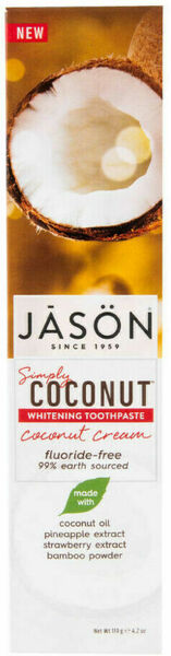 Jason Zubní pasta simply coconut bělicí 119g porovnat ceny