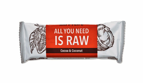 HAPPYBAR - kakaová tyčinka s kokosem bio & raw 50g porovnat ceny