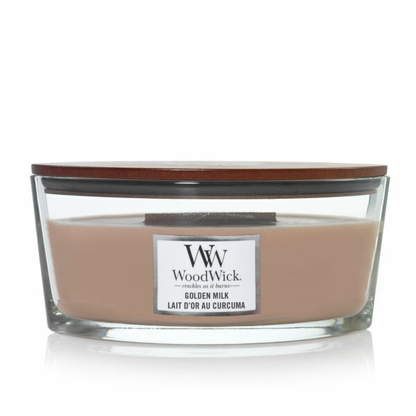 WOODWICK Vonná svíčka loď Golden Milk 453,6 g porovnat ceny