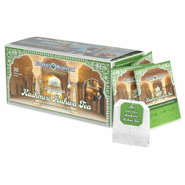EVEREST AYURVEDA Royal Kashmiri Kahwa čaj 30 sáčků porovnat ceny