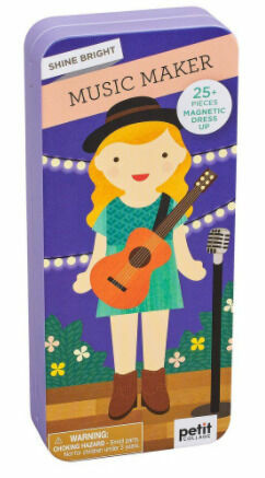 Petitcollage Magnetické puzzle Muzikantka porovnat ceny
