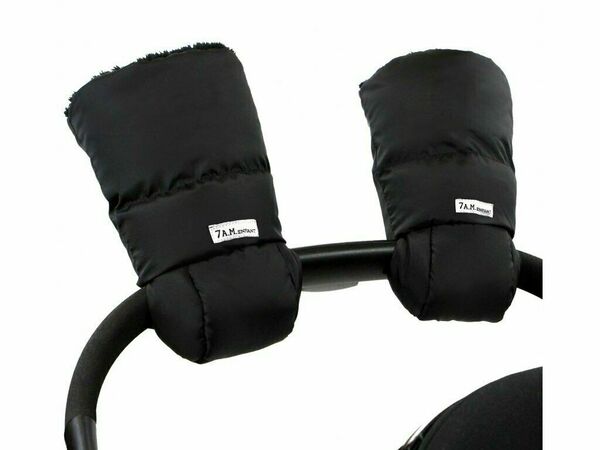 7AM Rukavice na kočárek Black Plush porovnat ceny