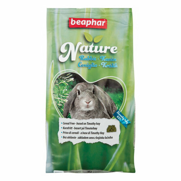 BEAPHAR Nature rabbit krmivo pro králíky 1,25 kg porovnat ceny