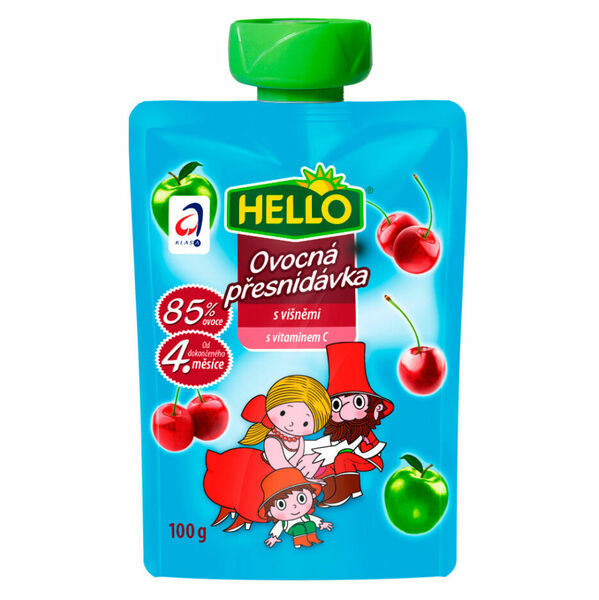 HELLO Kapsička s višněmi 100 g x 12 kusů porovnat ceny