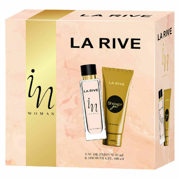 LA RIVE In Woman Parfémová voda 90 ml + sprchový gel 100 ml Dárkové balení porovnat ceny