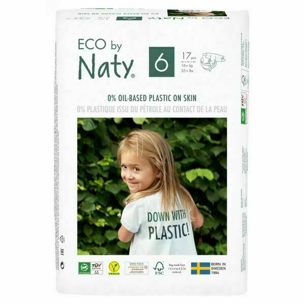 Naty Nature Babycare Plenky jednorázové 6 Junior 16+kg 17ks porovnat ceny