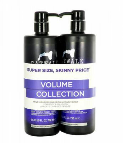 Tigi Volume Collection 1500ml 750ml Catwalk Your Highness Elevating Shampoo + 750ml porovnat ceny