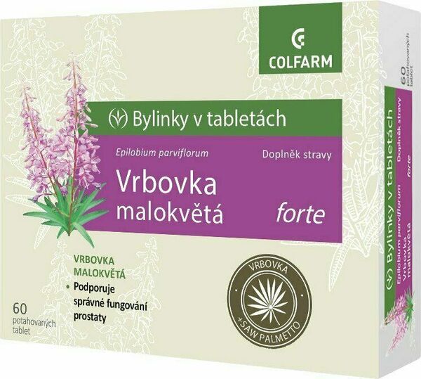 Colfarm Vrbovka malokvětá forte, 60 tablet porovnat ceny