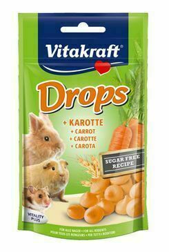 Vitakraft All Rodent Poch. Carotties Drops 75g porovnat ceny