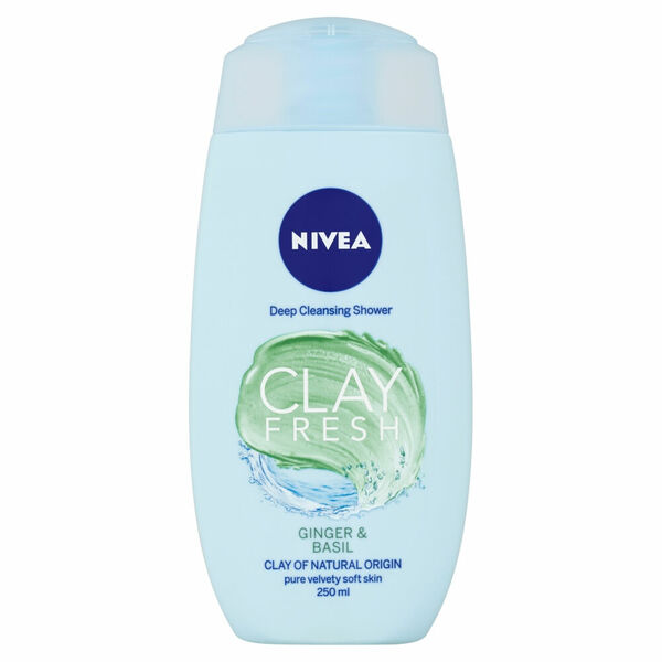 NIVEA Sprchový gel Clay Fresh Ginger&Basil 250 ml porovnat ceny