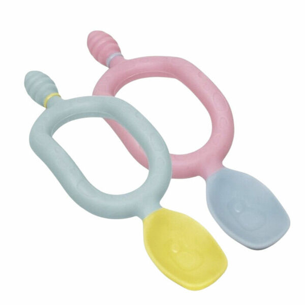 Bibado První lžička růžová+šedá 2 ks porovnat ceny