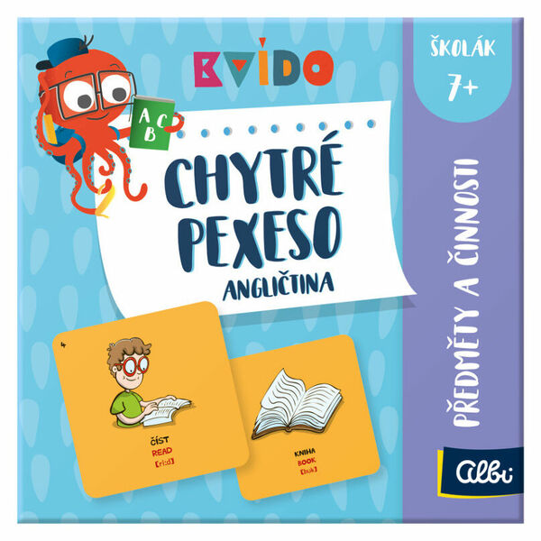 ALBI Kvído Chytré pexeso Angličtina předměty a činnosti porovnat ceny