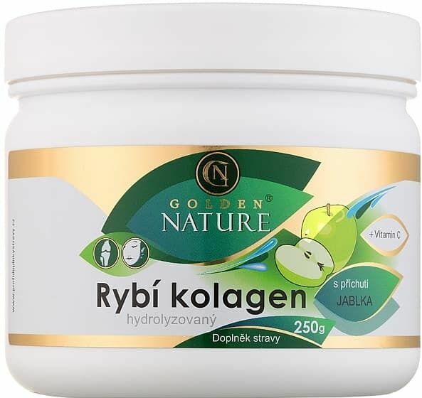 Golden Nature Rybí kolagen+Vitamin C - Jablko 250g porovnat ceny