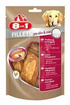 Pochoutka 8in1 Fillets Pro Skin&coat S 80g porovnat ceny