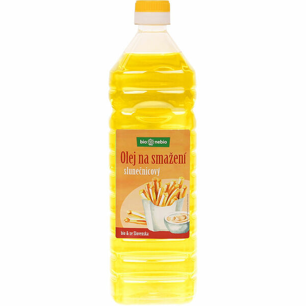 BIO NEBIO Slunečnicový olej na smažení BIO 1litr porovnat ceny