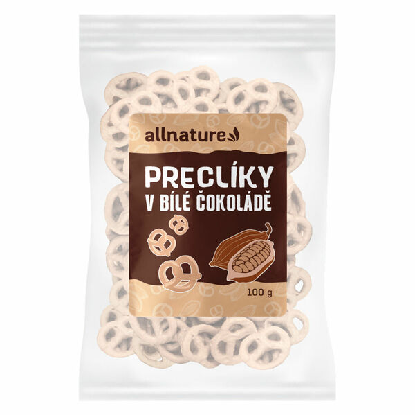 ALLNATURE Preclíky v bílé čokoládě 100 g porovnat ceny