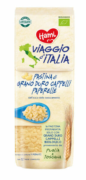 Hami Viaggio d'Italia dětské italské BIO těstoviny kachničky 6+ 320 g porovnat ceny