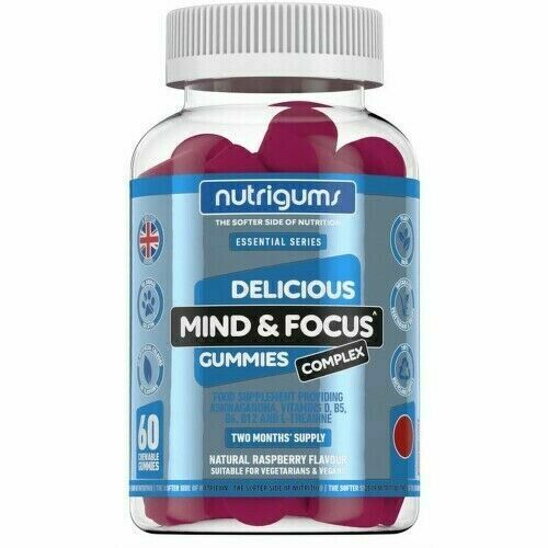 Nutrigums Mind&Focus Complex gummies 60ks porovnat ceny