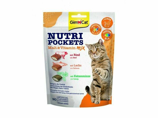 Gimcat Nutri Pockets Malt & Vitamin Mix 150 g porovnat ceny