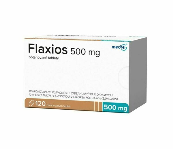 Medreg Flaxios 500 mg 120 tablet porovnání ceny