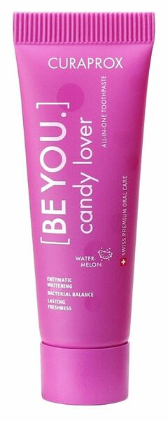 Curaprox BE YOU single Candy lover pink zubní pasta 10 ml porovnat ceny
